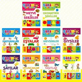 Şirin Boyama 10 Kitap - kollektif