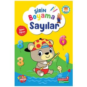 Şirin Boyama Sayılar Boyama Zamanı