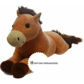 Şirin Toys Yatan Sevimli At 50 cm Peluş Oyuncak