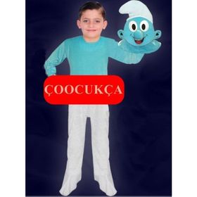 Şirinler 4-6 Yaş Lüks Çocuk Kostümü