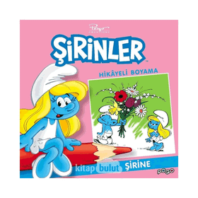 ŞİRİNLER HIKAYELI BOYAMA KİTABI 2 - ŞİRİNE 2 + YAŞ GRUBU - PIERRE CULLIFORD