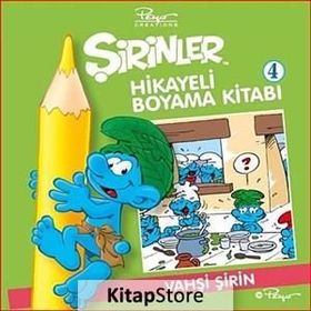 ŞIRINLER HIKAYELI BOYAMA KITABI 4 - VAHŞI ŞIRIN - PIERRE CULLIFORD