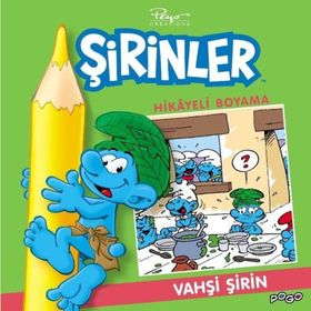 ŞIRINLER HIKAYELI BOYAMA KITABI 4 - VAHŞI ŞIRIN - PIERRE CULLIFORD