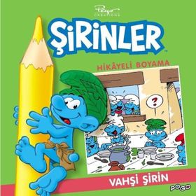 ŞIRINLER HIKAYELI BOYAMA KITABI 4 - VAHŞI ŞIRIN - PIERRE CULLIFORD