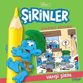ŞIRINLER HIKAYELI BOYAMA KITABI 4 - VAHŞI ŞIRIN - PIERRE CULLIFORD