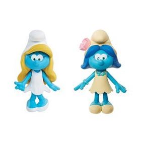 Şirinler Kayıp Köy Şirine & Smurfblossom Figür Set