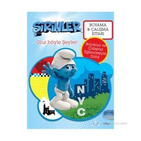 ŞIRINLER - OLUR BÖYLE ŞEYLER! BOYAMA VE ÇALIŞMA KITABI - PIERRE CULLIFORD