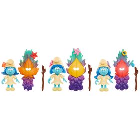 Şirinler ŞRN-29270-1 Kayıp Köy Smurfstorm 3'lü Figür Set Model 1