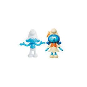 Şirinler ŞRN-96562-1 Kayıp Köy Güçlü Şirin & Smurfstorm Figür Set