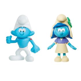 Şirinler ŞRN-96562-1 Kayıp Köy Güçlü Şirin & Smurfstorm Figür Set