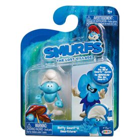 Şirinler ŞRN-96562-1 Kayıp Köy Güçlü Şirin & Smurfstorm Figür Set