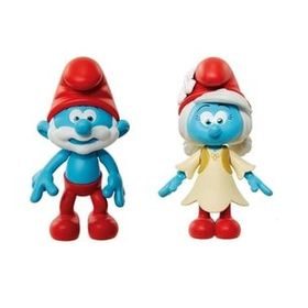 Şirinler ŞRN-96562-2 Kayıp Köy Şirin Baba & Smurfvillow Figür Set