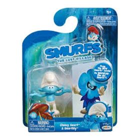 Şirinler ŞRN- 96562-3 Kayıp Köy Sakar Şirin & Smurflily Figür Set
