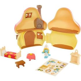 Şirinler ŞRN-96570-2 Kayıp Köy Şirine Mantar Evi Oyun Seti