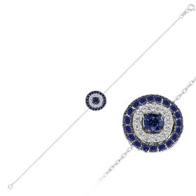 Sirius 0523B0004 Pırlanta ve Safir İkon Bileklik