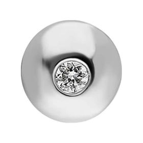 Sirius 0701E0101 F Renk 0,03 Karat Pırlanta Tektaş Erkek Küpesi