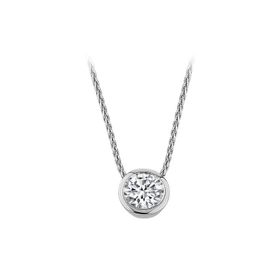 Sirius 0701P0038 G Renk 0,57 Karat Pırlanta Tektaş Kolye