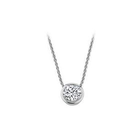 Sirius 0701P0038 G Renk 0,57 Karat Pırlanta Tektaş Kolye