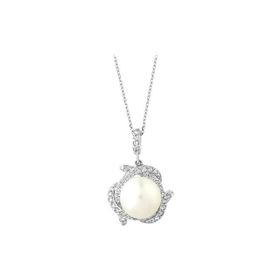 Sirius 0701P0059 Pırlanta Taşlı İnci Kolye