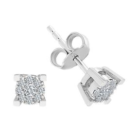Sirius 0717E0044 1 Karat Tektaş Görünümlü Pırlanta Küpe
