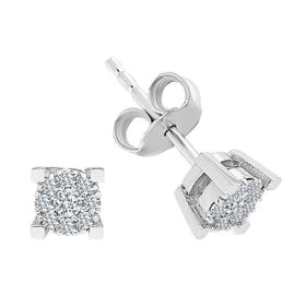 Sirius 0717E0044 1 Karat Tektaş Görünümlü Pırlanta Küpe