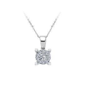 Sirius 0717P0047 0,50 Karat Görünümlü Pırlanta Tektaş Kolye