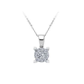Sirius 0717P0047 0,50 Karat Görünümlü Pırlanta Tektaş Kolye