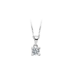 Sirius 0723P0007 F Renk 0,32 Karat Pırlanta Tektaş Kolye