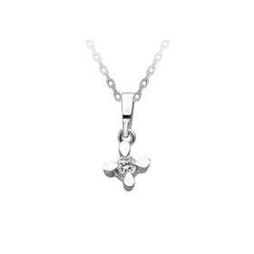 Sirius 0741P0002 F Renk 0,05 Karat Pırlanta Tektaş Kolye