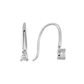 Sirius Pırlanta 0604E0059 0.21 Karat Pırlanta Tektaş Küpe