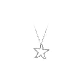 Sirius Pırlantalı 0704P0042 Yıldız Kolye