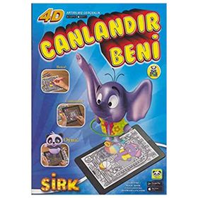 Sirk Sihirli Boyama Kitabı - kollektif