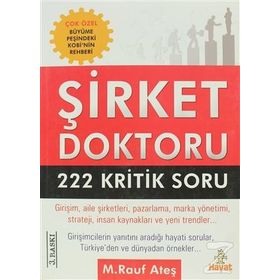 ŞİRKET DOKTORU 222 KRITIK SORU - M. RAUF ATEŞ
