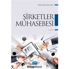 Şirketler Muhasebesi - Cemil Teke