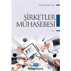 Şirketler Muhasebesi - Cemil Teke