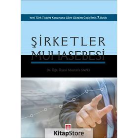 Şirketler Muhasebesi - Mustafa Savcı saadettin gultekin