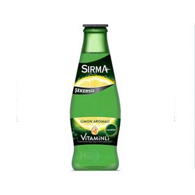 Sırma C Vitamini Şekersiz Limon Aromalı 200 ml Gazlı İçecek