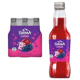 Sırma Karma Karadut&Kiraz Çiçeği Vişne Aromalı 250 ml Maden Suyu