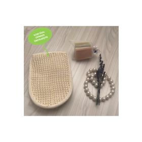 Sisal Havlulu Banyo Eldiveni