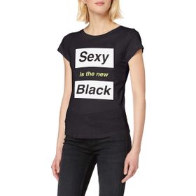 Sisley 100 Siyah Kadın T-shirt