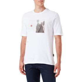 Sisley 101 Beyaz Erkek T-Shirt