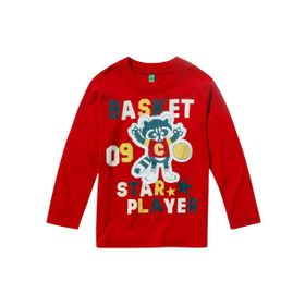 Sisley 101 Beyaz Kadın T-Shirt