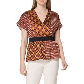Sisley 65J Multicolor Kadın Etek
