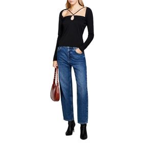 Sisley 902 Koyu Mavi Kadın Pantolonu