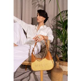 Sisley SLY066 Sarı Kadın Kol Çantası