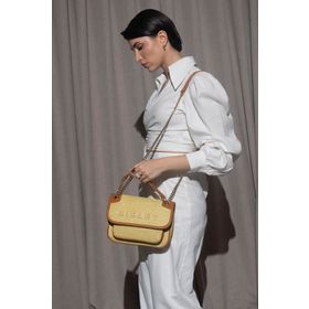 Sisley SLY067 Sarı Kadın Kol Çantası