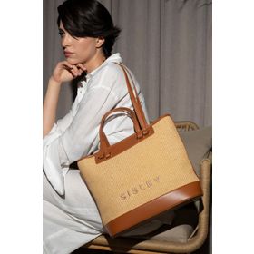 Sisley SLY094 Camel Kadın Kol Çantası