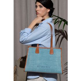 Sisley SLY095 Mavi Kadın Kol Çantası