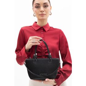 Sisley SLY207 Siyah Kadın El Çantası