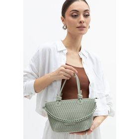 Sisley SLY207 Yeşil Kadın El Çantası